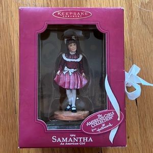 Hallmark American Girl Doll Ornament - Samantha